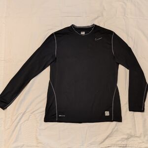 Nike Pro Black Fitted Shirt